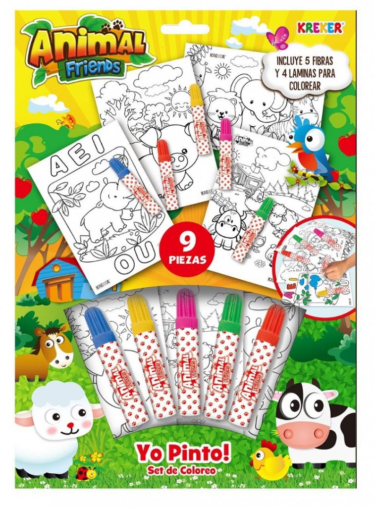 COL.ANIMAL FRIENDS:YO PINTO KREKER
